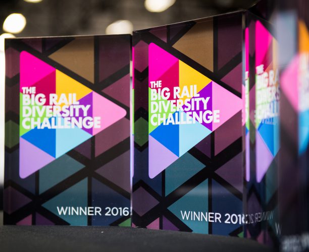 Awards at Big Rail Diversity Challenge 2016.
